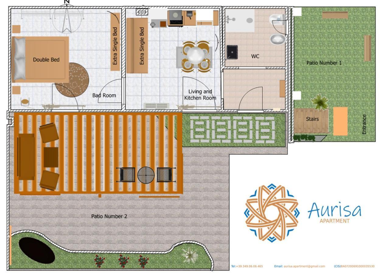 Aurisa Apartment Bari Exterior photo
